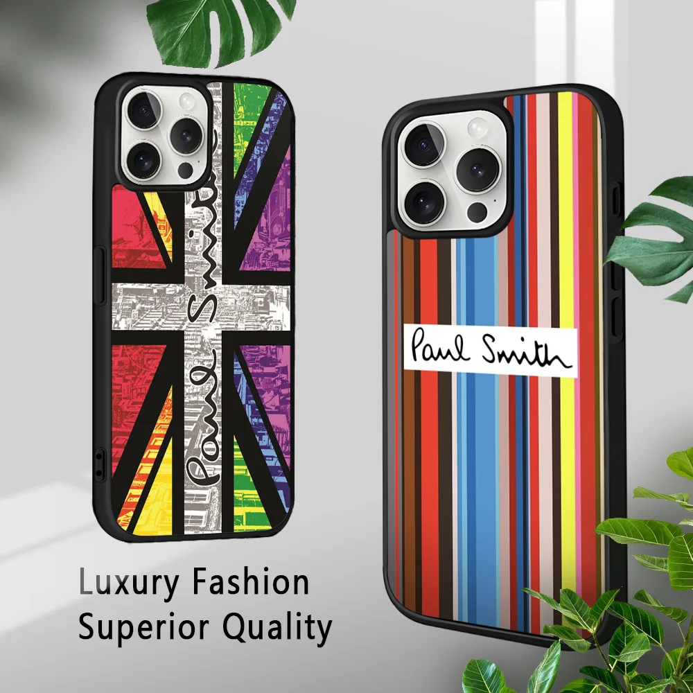 S-Smith Fashion P-Paul Brand Phone Case For iPhone 16 15 14 13 12 11 Pro Xs Max Mini Plus Celulares Hard Funda