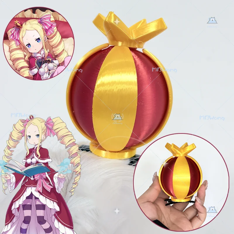 

Anime Re Zero Beatrice Cosplay Prop Beatrice Crown Beatorisu Beako Outfit Role Play For Hallowmas Party Adult Women Men Props