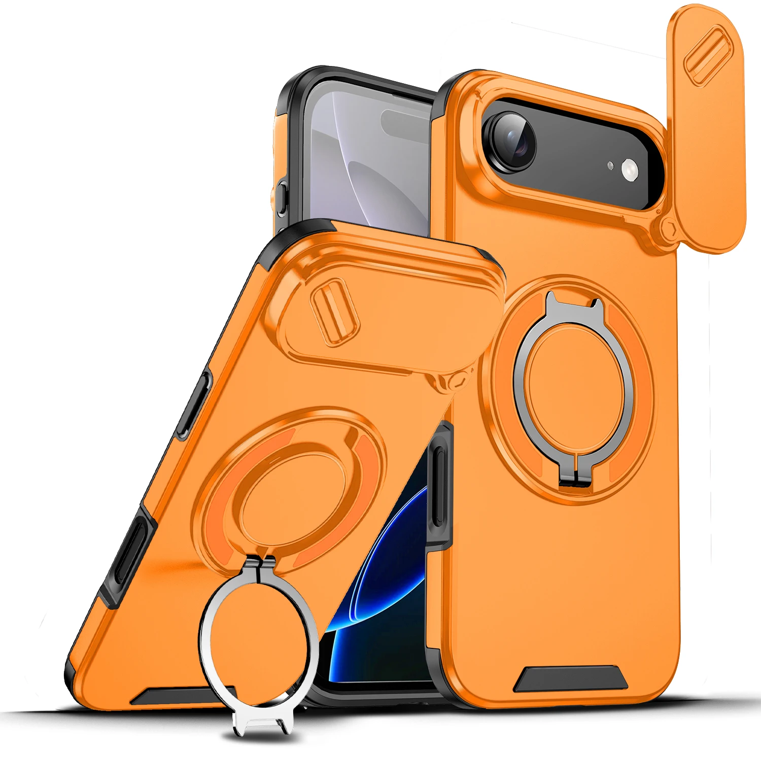 Custodia Per Telefono Con Cavalletto Per Iphone Air 17 Pro Max Iphone17 Iphone16 16 15 14 Plus 13 12 Pro Iphone15 Per Accessori Magsafe