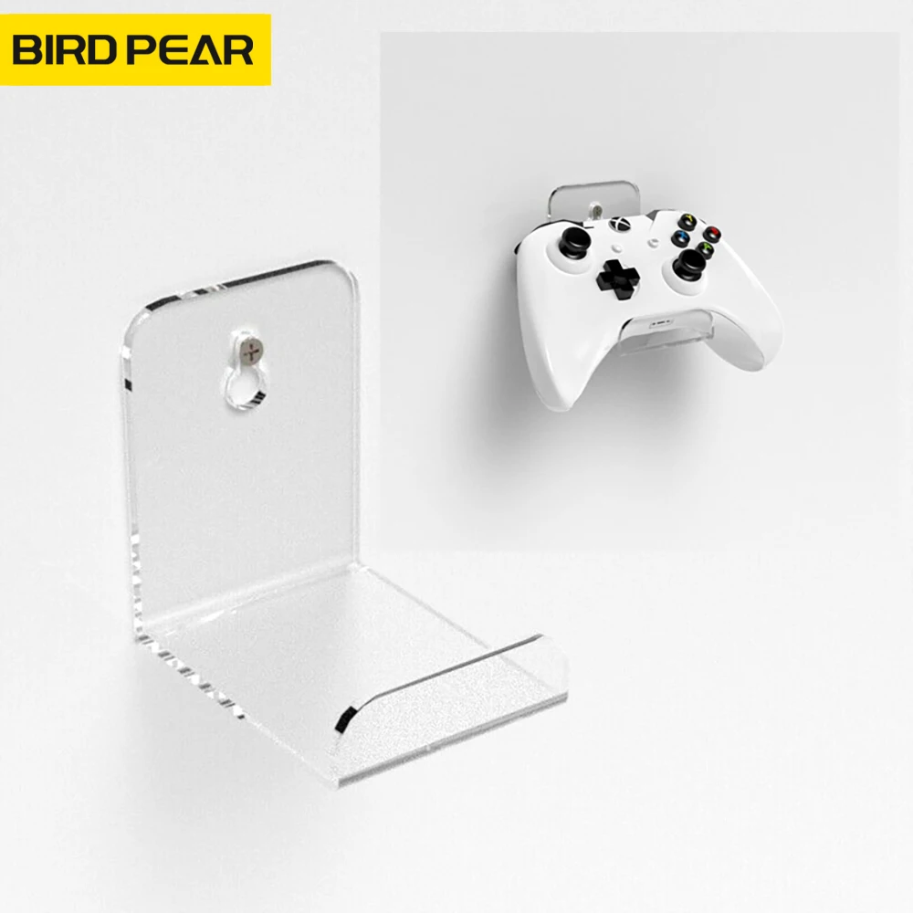 Uchwyt ścienny ręczny kontroler gier akrylowy uniwersalny zestaw słuchawkowy schowek na haki półka stojak na PS 4 Xbox Switch Pro Holder