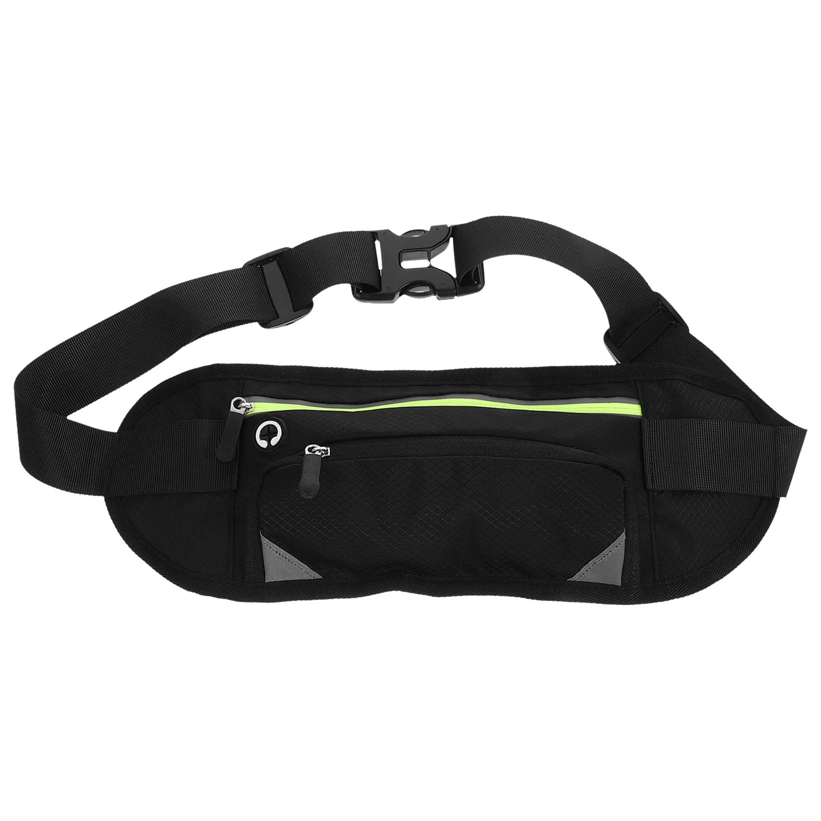 Elastic Sports Belt Bag Waterproof Fabric Waist Pack for Running Travel Gym Workout Holds Phone and Essentials Compact Design 1