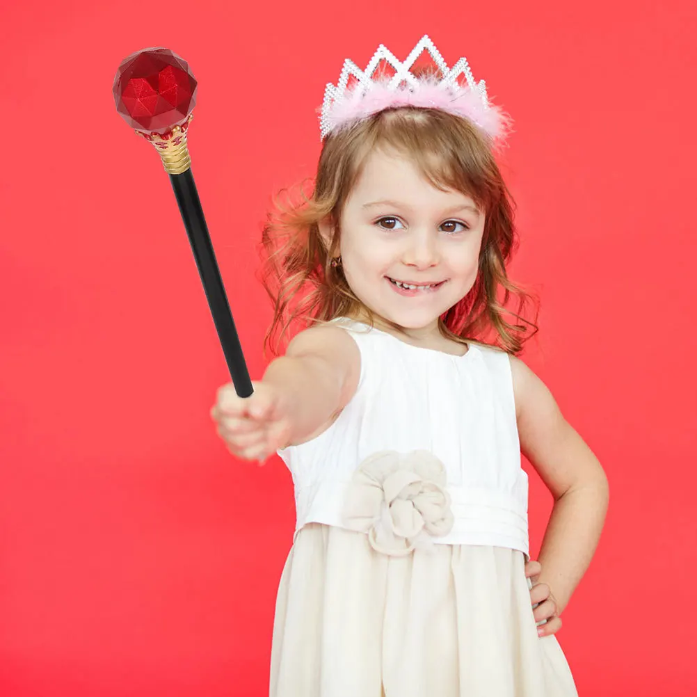 2 pezzi King Scepters Puntelli decorativi leggeri per cosplay Articoli per feste Scepter da passeggio per Halloween Foto Prop
