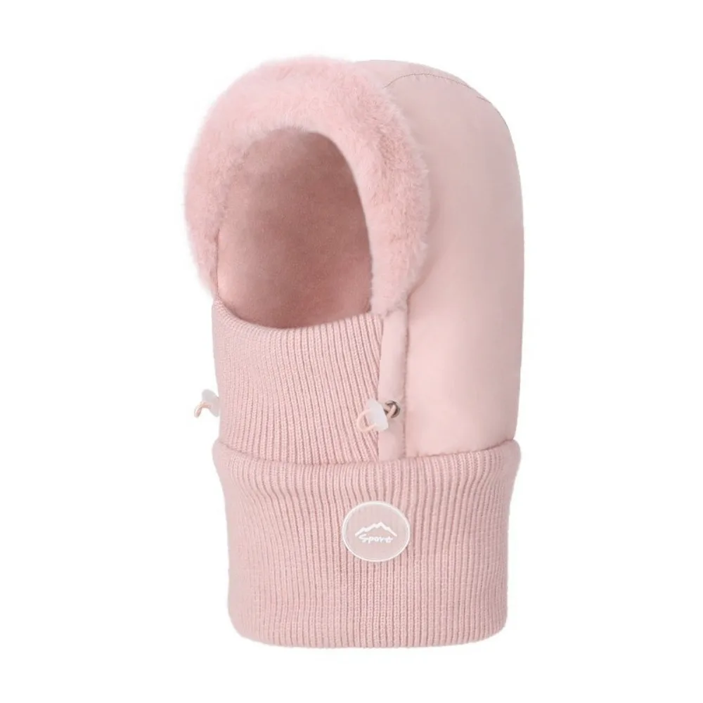 

Толстый теплый шарф, пуловер, шапка, ветрозащитный дизайн, вязаная зимняя шапка с ушками, термозащита, пушистая текстура, защита для лица, утеплитель для шеи