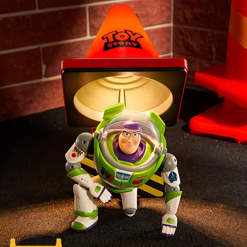 Martube Buzz Lightyear Barricade Lamp Toy Story Animation Popular Toys Toy Story Table Lamp Decoration Home Accessories