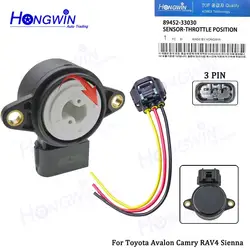 89452-33030 Throttle Position TPS Sensor Connector Fits Toyota Toyota Estima ACR30 Corolla AE100 Alphard ANH10 CAMRY ACV30