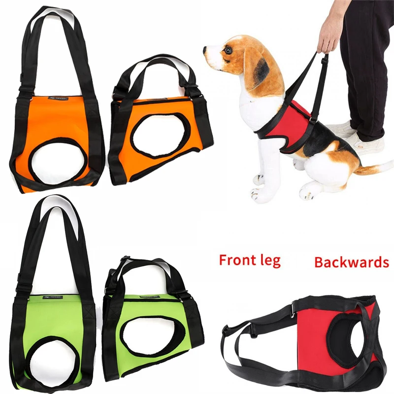 Full Body Dog Pet Lift Support Harness Puppy Injury Front Back Hip Assist With Handle for Elderly Disable Joints Surgery Old Dog