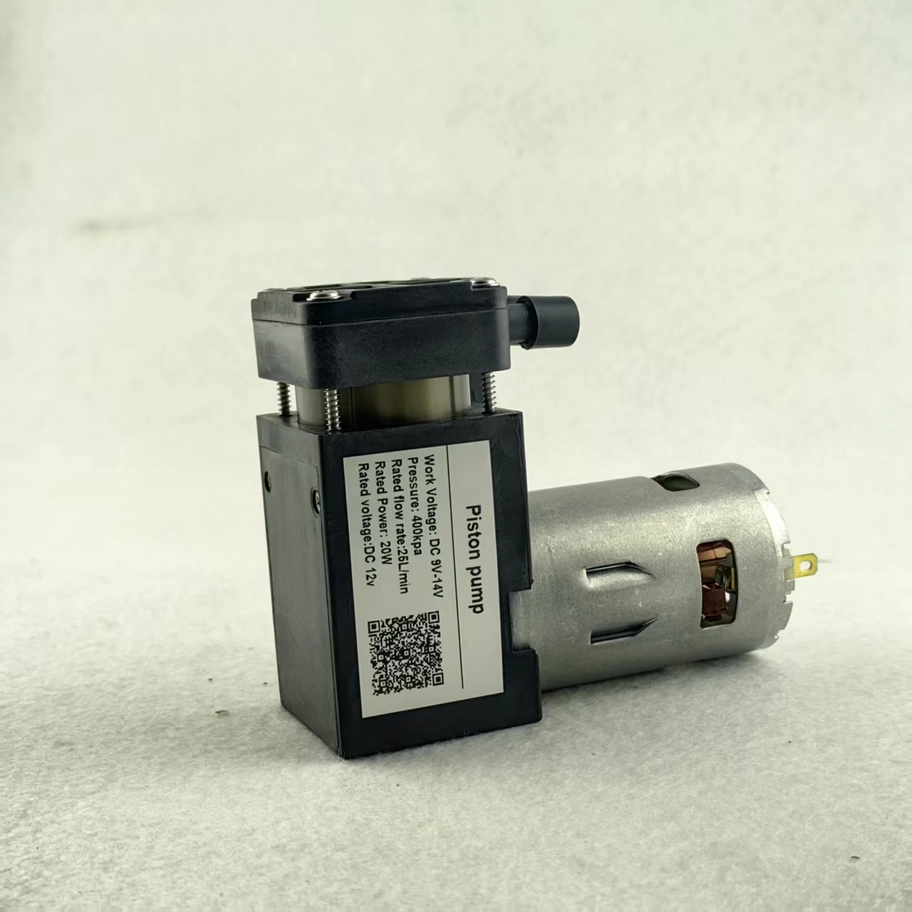 6v 9v 12v 24v 20W 400kpa mini Air Pump Air Compressor Electric Pump 25L/min
