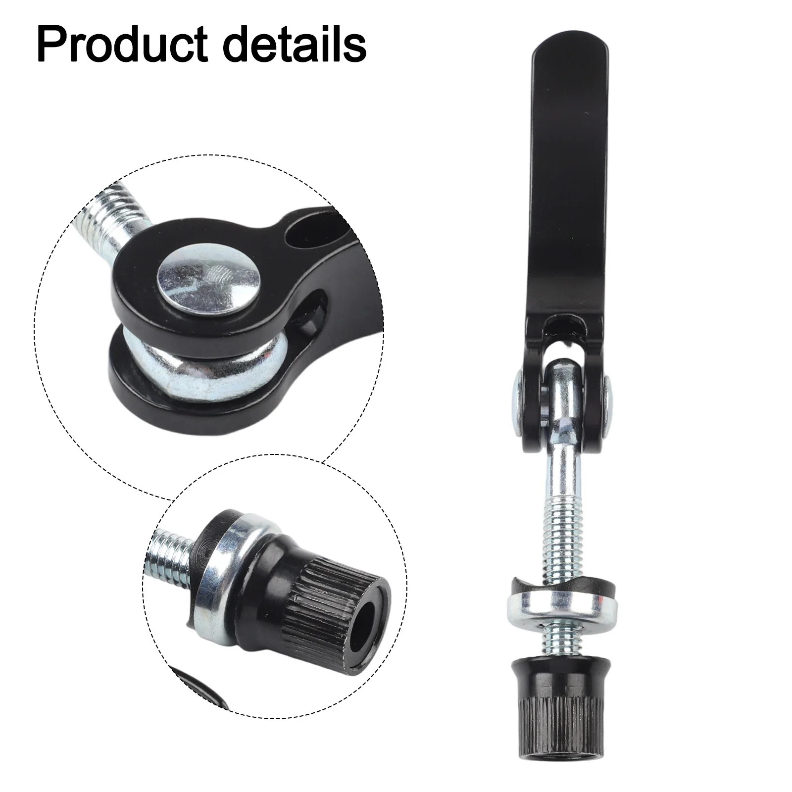 M6x45mm Bicycle Bike Quick Release Bicycle Seat Tube Clamp Skewer Bolt Clip Screw Adjustable Seat Height Bicycle Parts