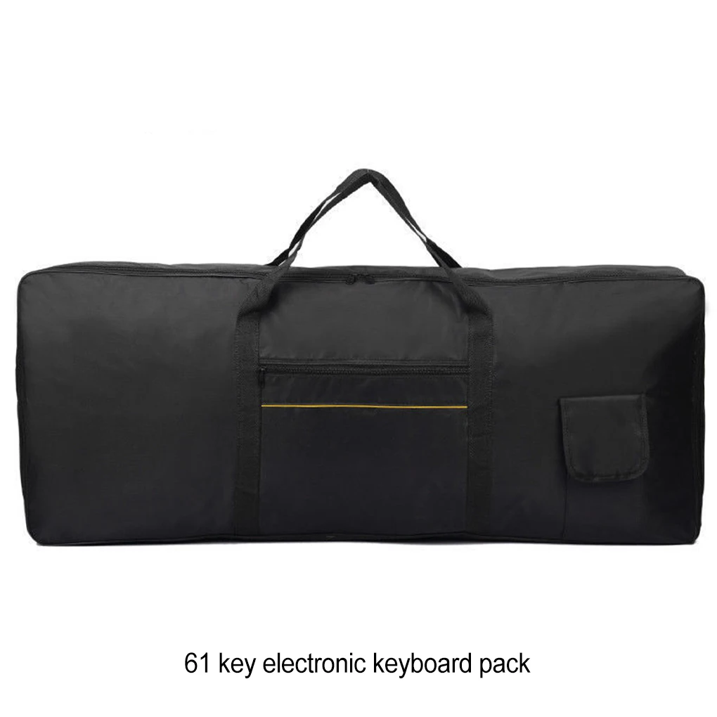 61-key Electronic Piano Bag Thicken Waterproof Keys Piano Cover Case Large Capacity Instrument Keyboard Bag