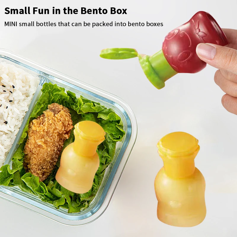 

Mini Condiment Bottle Camping Squeeze Bottles For Cookware Bbq Ketchup Oil Cruet Soy Sauce Kitchen Essentials Salads Tools