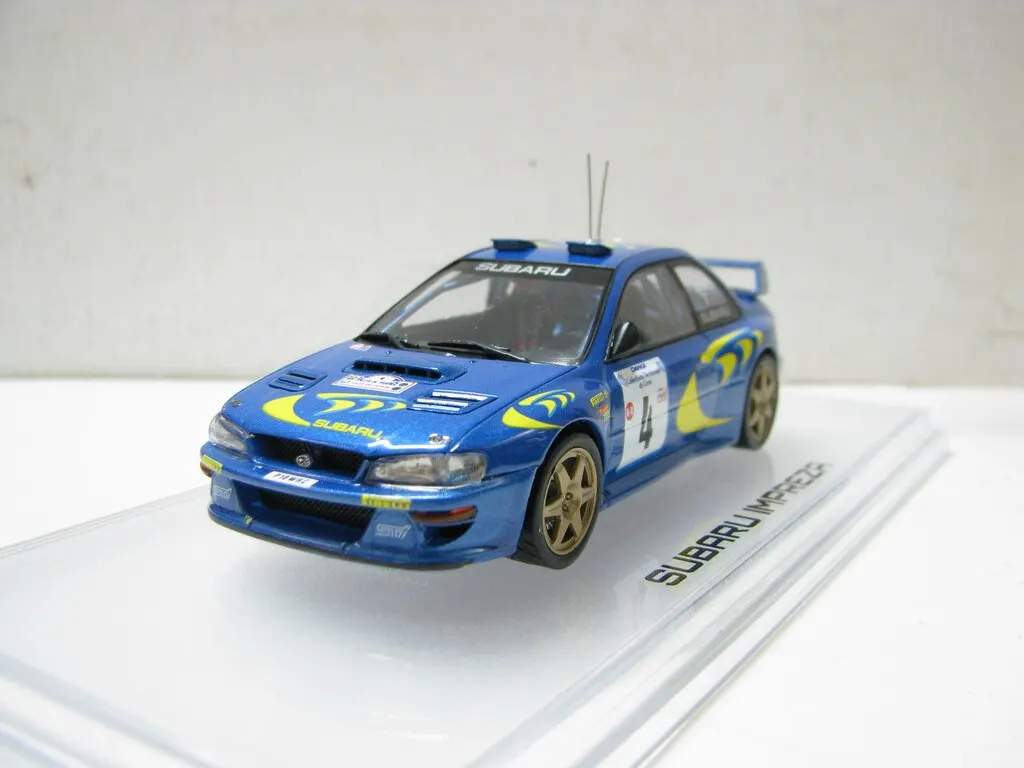 Diecast Hobby 1:43 Scale Impreza 1997 #4 Alloy Car Model