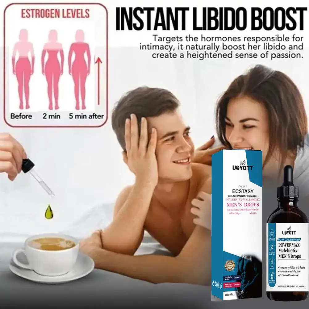 

Secret Drops for Men Ecstasy Secret Drops 5 Minutes Instant Libido Boost Supplement for Male to Enhance Stamina X0M0