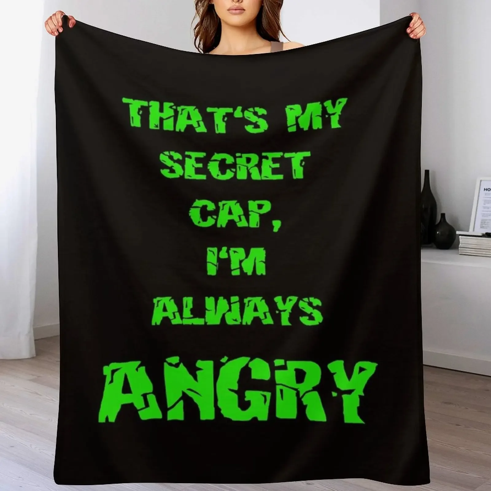 

Anger Issues Throw Blanket Bed covers Warm warm winter Decoratives Blankets