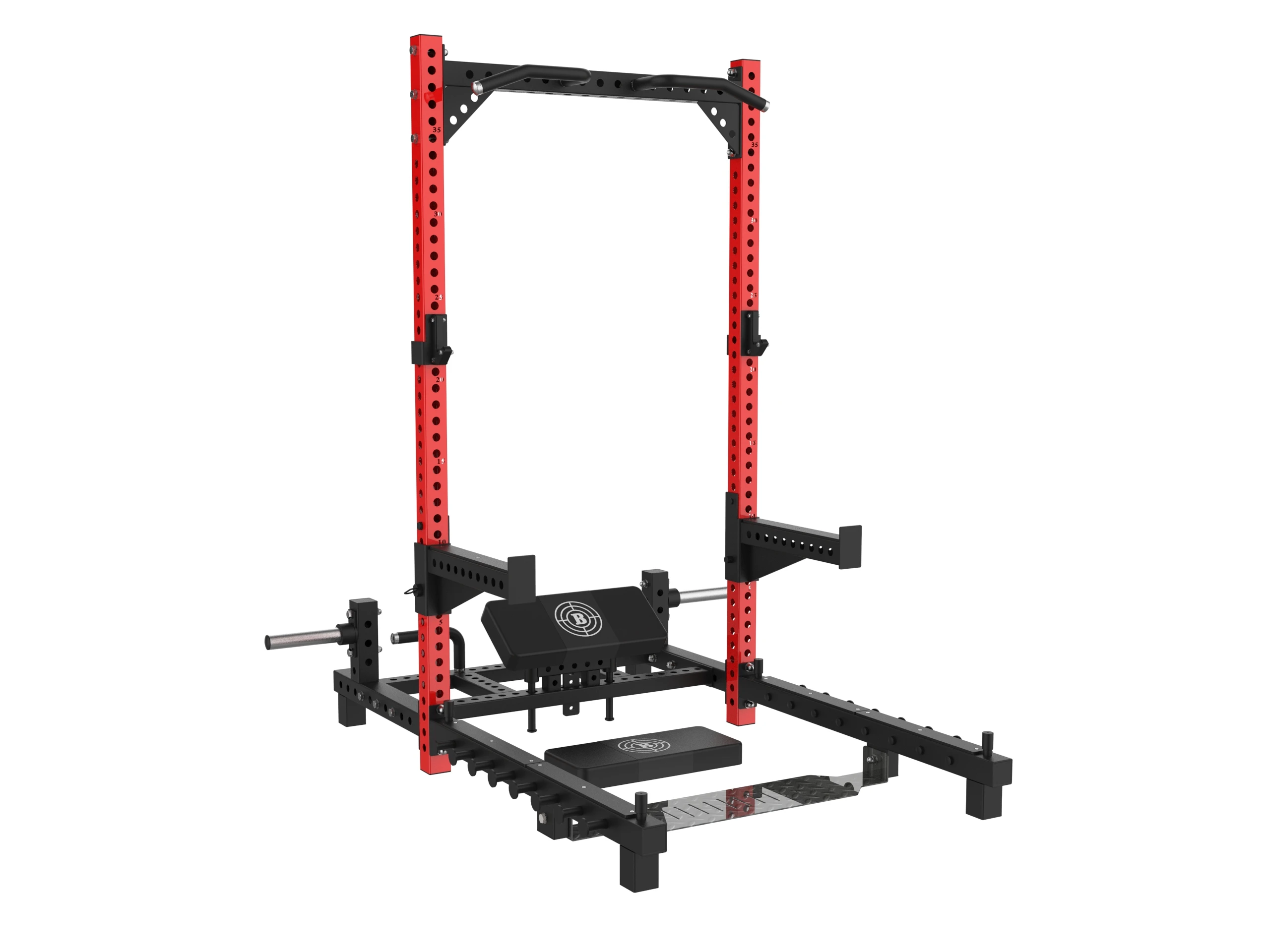 &c Commercial Standing Hip Thrust Machine Hip Trust&Squat Plate Loaded Strength Training Equipment for Gym