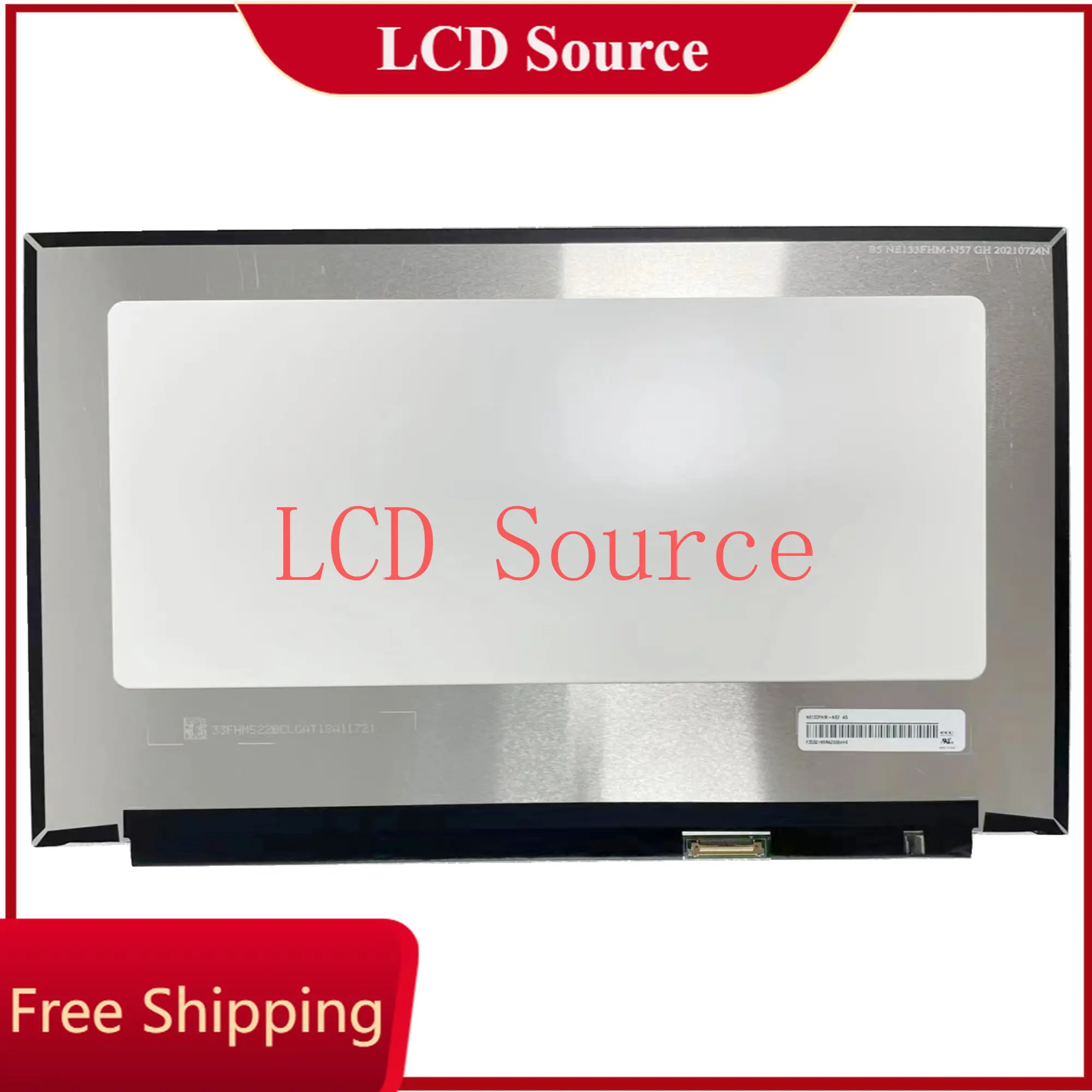 NE133FHM-N57 NE133FHM-A61 NE133FHM-N55  30 pin 1920X1080 Panel matrix 100% IPS eDP Laptop LED SCREEN