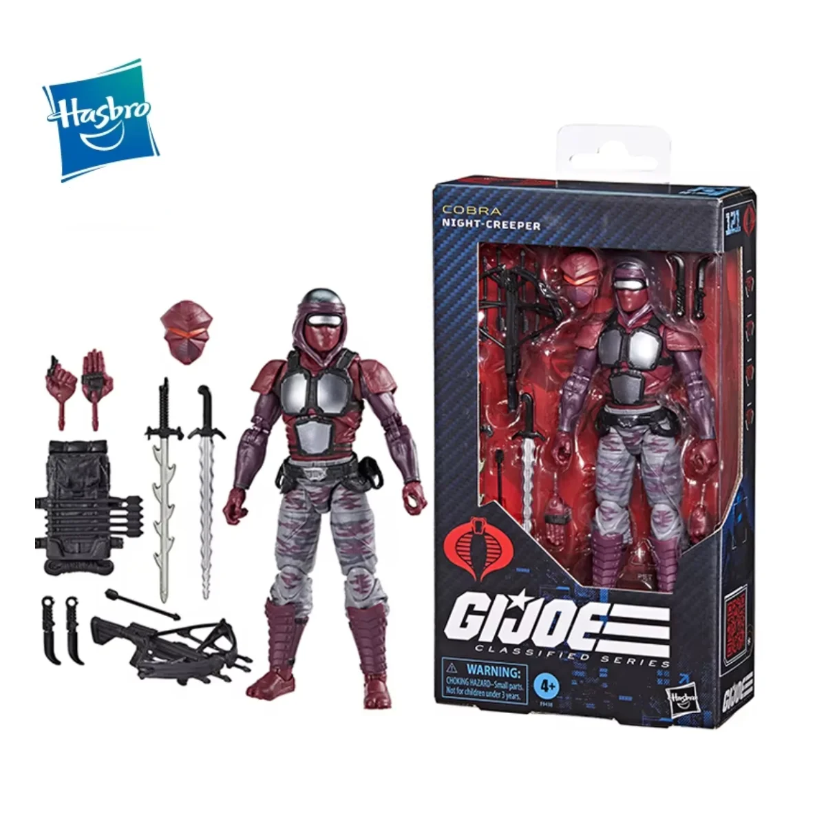 

Hasbro G.I. Joe Original Series Red Nightcrawler 6-inch Model Toys Christmas Gift Children Toys