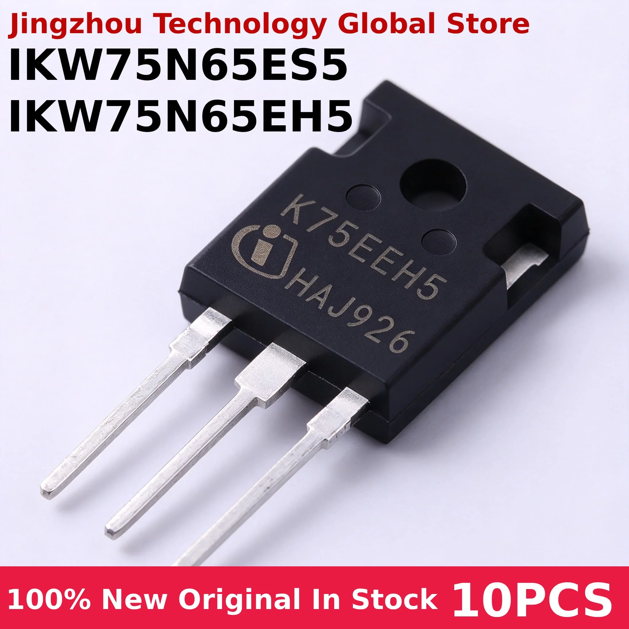 10PCS K75EES5 IKW75N65ES5 K75EEH5 IKW75N65EH5 TO-247 Transistor IGBT TRENCH 650V 80A/90A TO247-3 100% New Wholesale