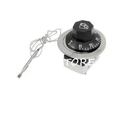 AC 250V 16A 3 Terminals NO NC Temperature Control Capillary Thermostat 50-300C