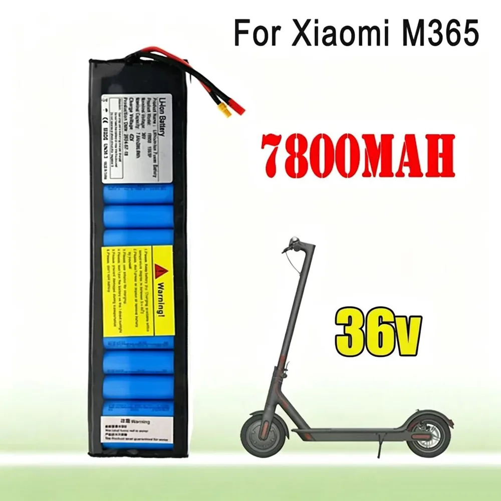 

Reinforced 36V 7800mAh Li-ion Battery for Xiaomi M365 Pro - Provides Improved Range, Robustness & Reliability​