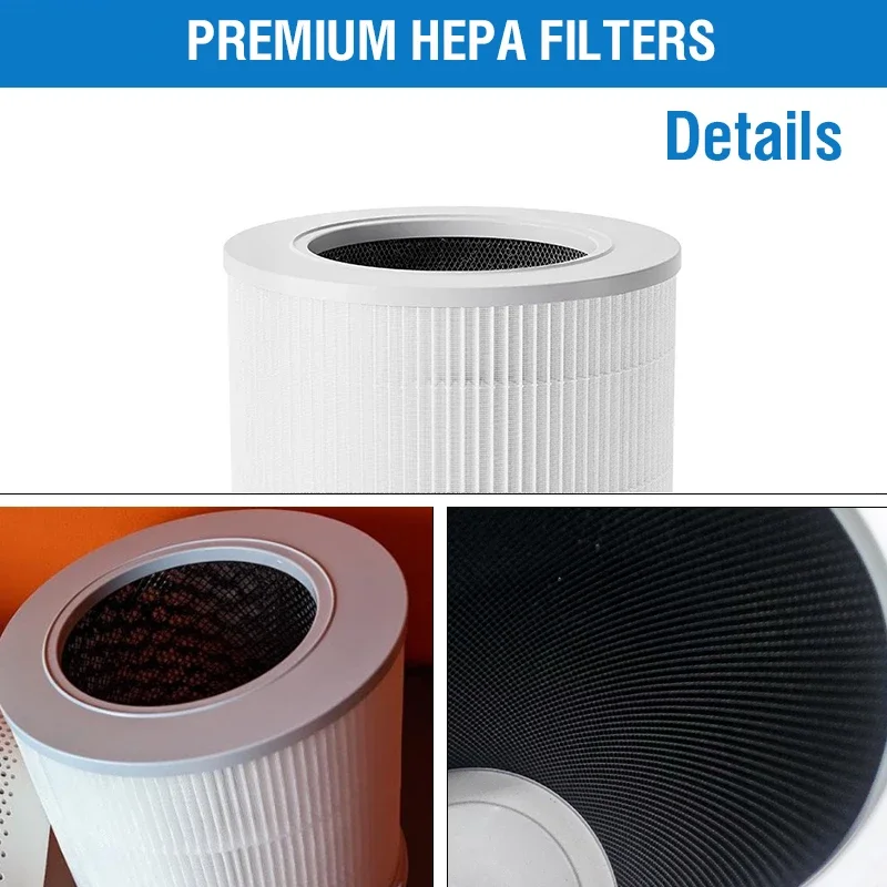 Air Filter For Xiaomi Smart Air Purifier 4 Compact  Filter Smart Air Purifier 4 Compact PM 2.5 With Activated Carbon Filter