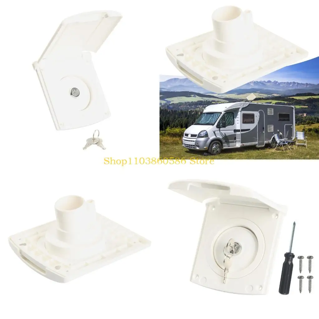 

242A Top MotorHoomes Water -впускной устойчивый к УФ -ультрафиолетовым материалам для автомобилей Campers автомобилей.