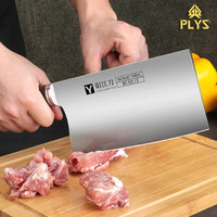 PLYS chopping dual-use slicing meat chopping bone knife, 9Cr18 kitchen knife household sharp kitchen knives