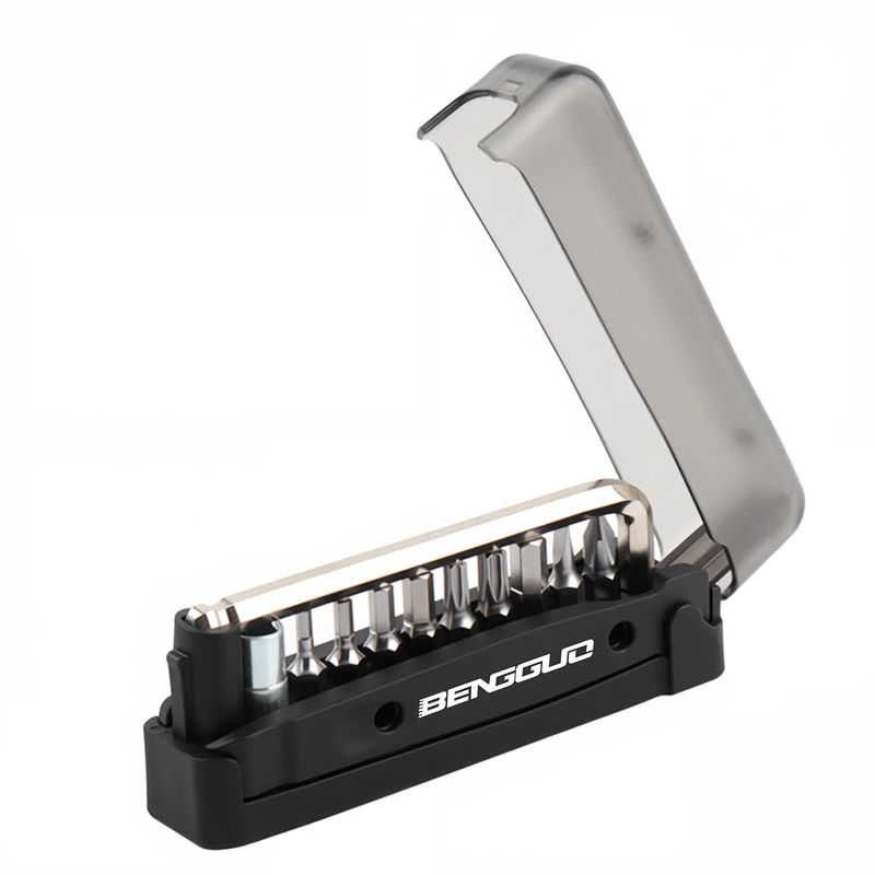 

BG-9858/9859 Flip Cover Ratchet Wrench Tool Set Multifunctional Bicycle Repair Kit for MTB Road Bike