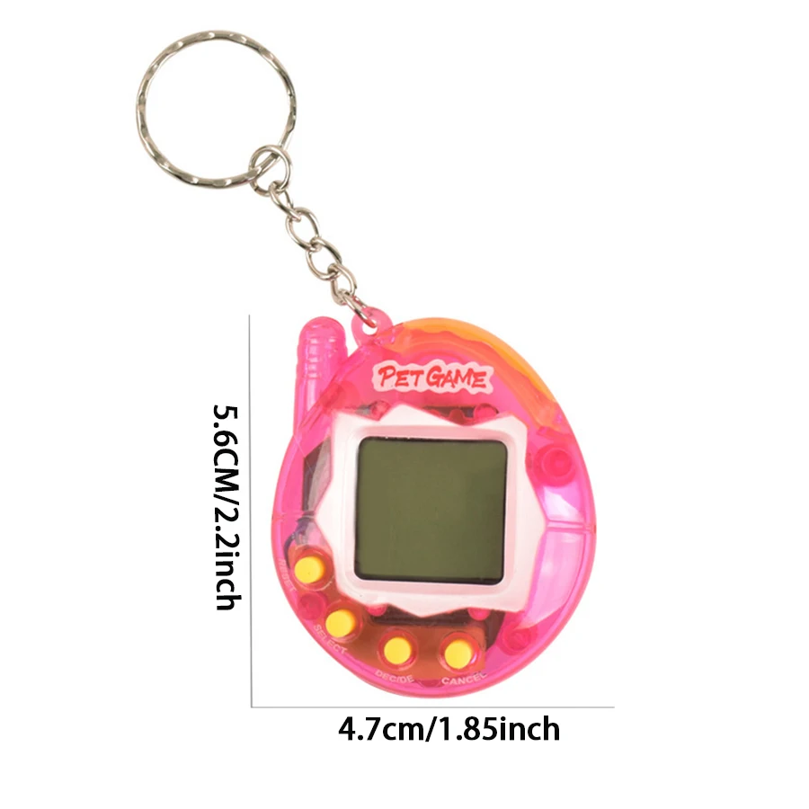 Handheld Virtual Pet Machine, Electronic Toy Games, Aniversário e Presente De Natal