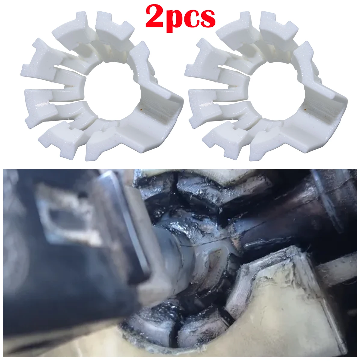 

2PCS Gear Linkage Selector Bushing Shifter Bearing Shell Gearstick Lever Rod For Citroen Jumper Fiat Fiorino Peugeot Iveco Daily