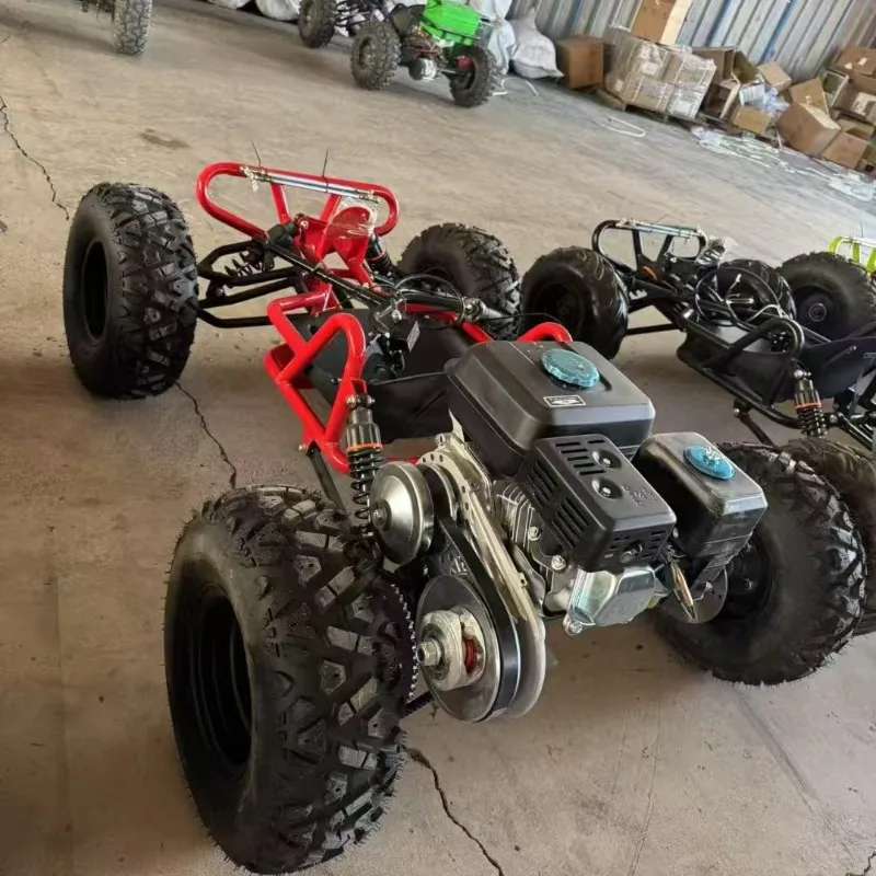 Four Chong Offroad-Kart Fuel Edition All-Terrain Mini Erwachsenen-Drift-Mountainbike Vierrad-Strandrallye-Auto