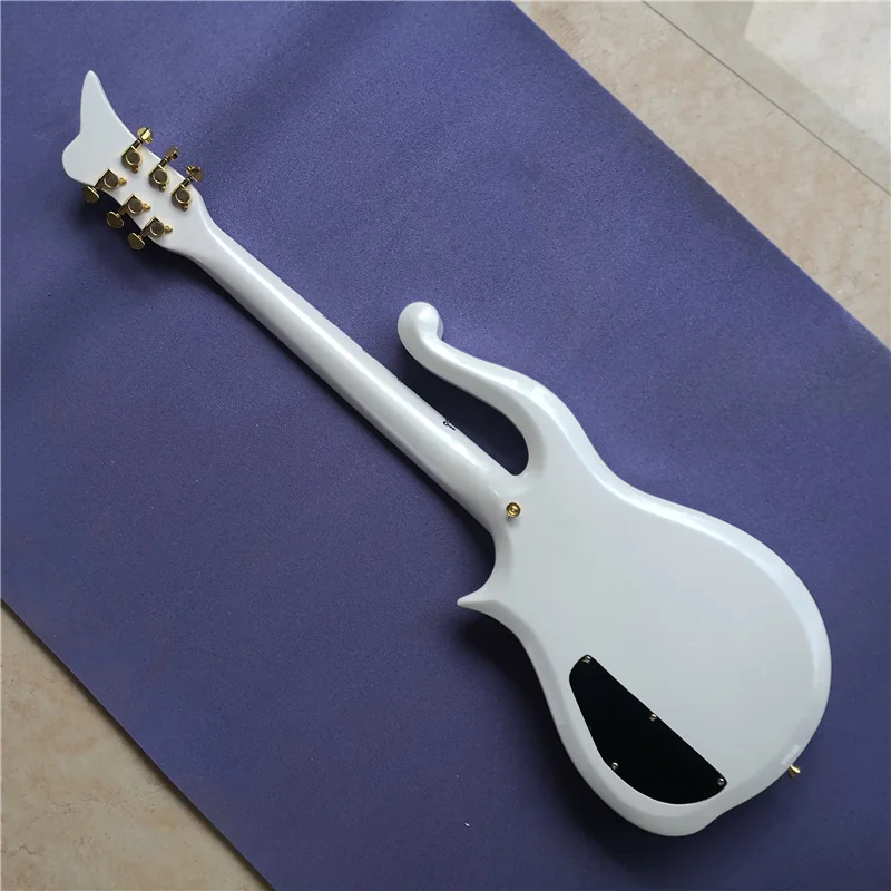 Prince-6-string Electric Guitar, Pearl White Paint, Can Be Customized Colors, Available In Stock