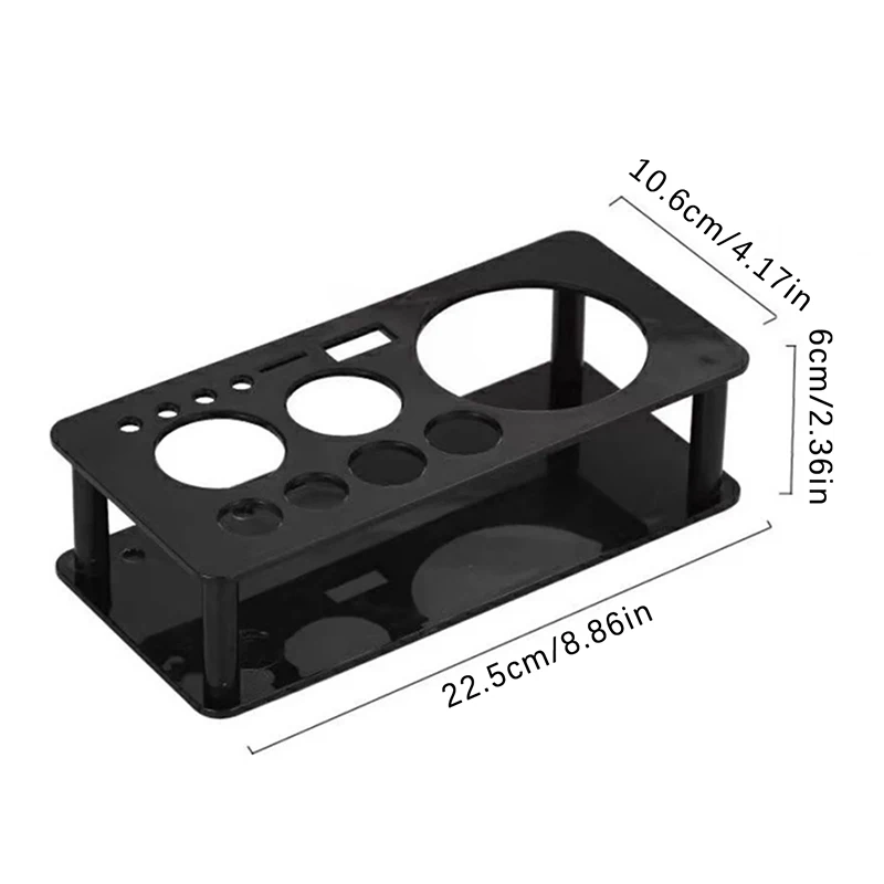13 Slots Bartender Tool Holder Barware Drinkware Set Stand Practical Professional Cocktail Shaker Stand For Party Bar Home
