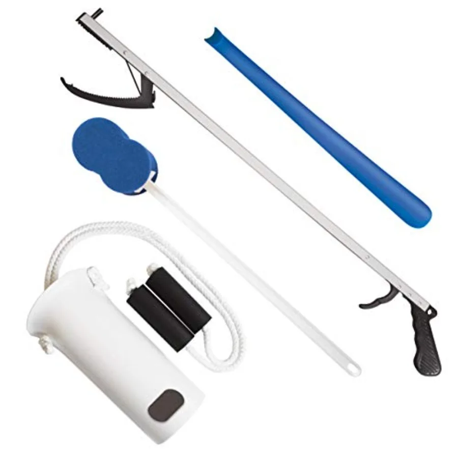 

Rehabilitation Advantage nomy Hip Knee Replacement Kit 4 Pieces Includes 32'' Reacher