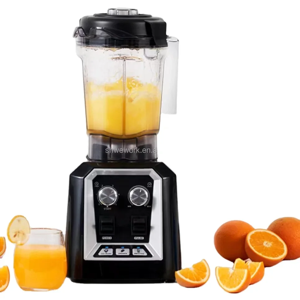 

WeWork Professional Blender Commercial Countertop Blenders 3 Functions Blender ice shaver snow cone maker ice crusher machine