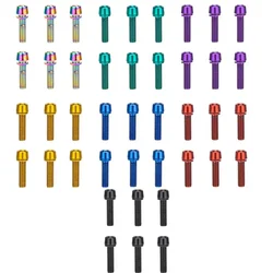Stem Bolts Stem Screw Bicycle Parts Bike Accessories Black/red/blue/green Stainless Steel For Mountain Road Bike High Quality