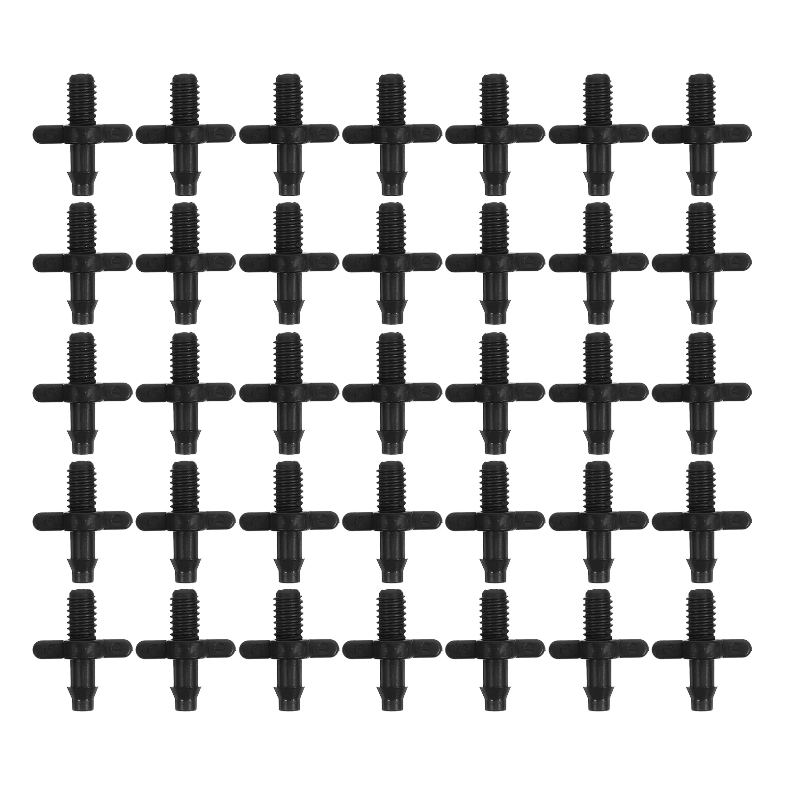 

100pcs Drip Irrigation Barbed Connectors Pvc Hose Pipe Fittings Garden Irrigation Accessories Vegetable Flower Bed Watering