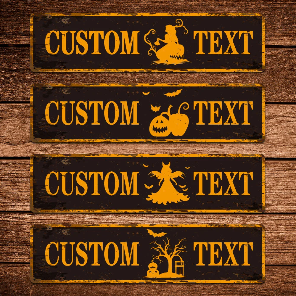 

1pc hot sale yellow font Silent night Iron Wall Signs Metal Wall Plaque For Home Decor Living Room Bedroom