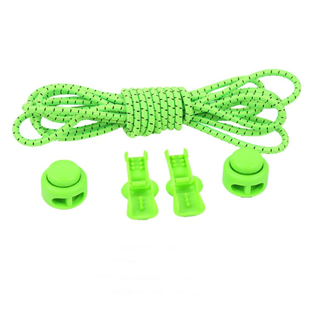 زوج واحد من أربطة الأحذية الرياضية المرنة العاكسة للجري والمشي لمسافات طويلة والتسلق وأربطة الحذاء الكسولة تناسب أربطة الحذاء للبالغين #4