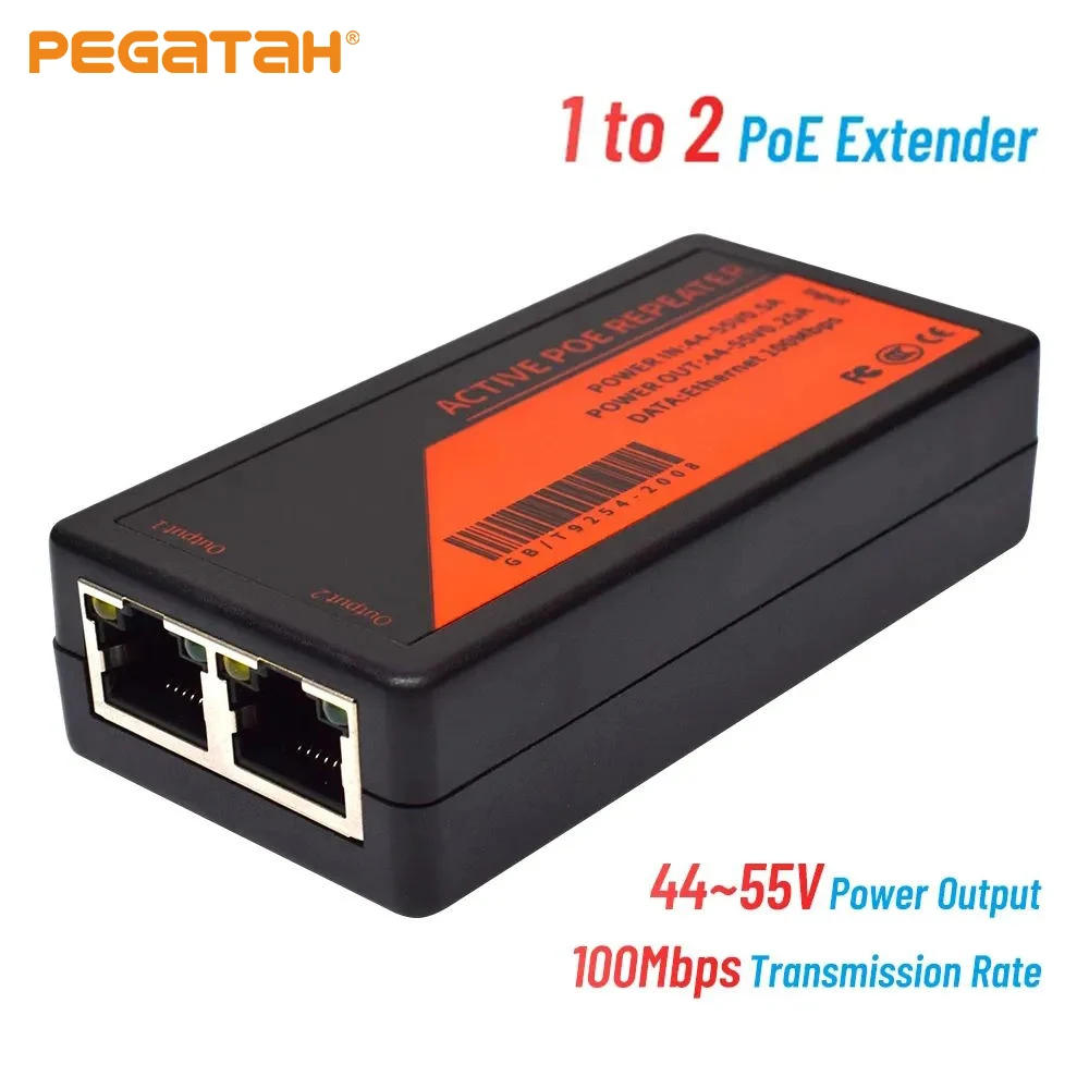NEW1 To 2 Ports Poe…