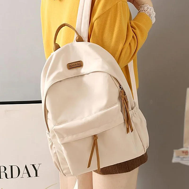 High school Harajuku Ins versatile school bag middle school students junior high school girls trendy backpack new style backpack