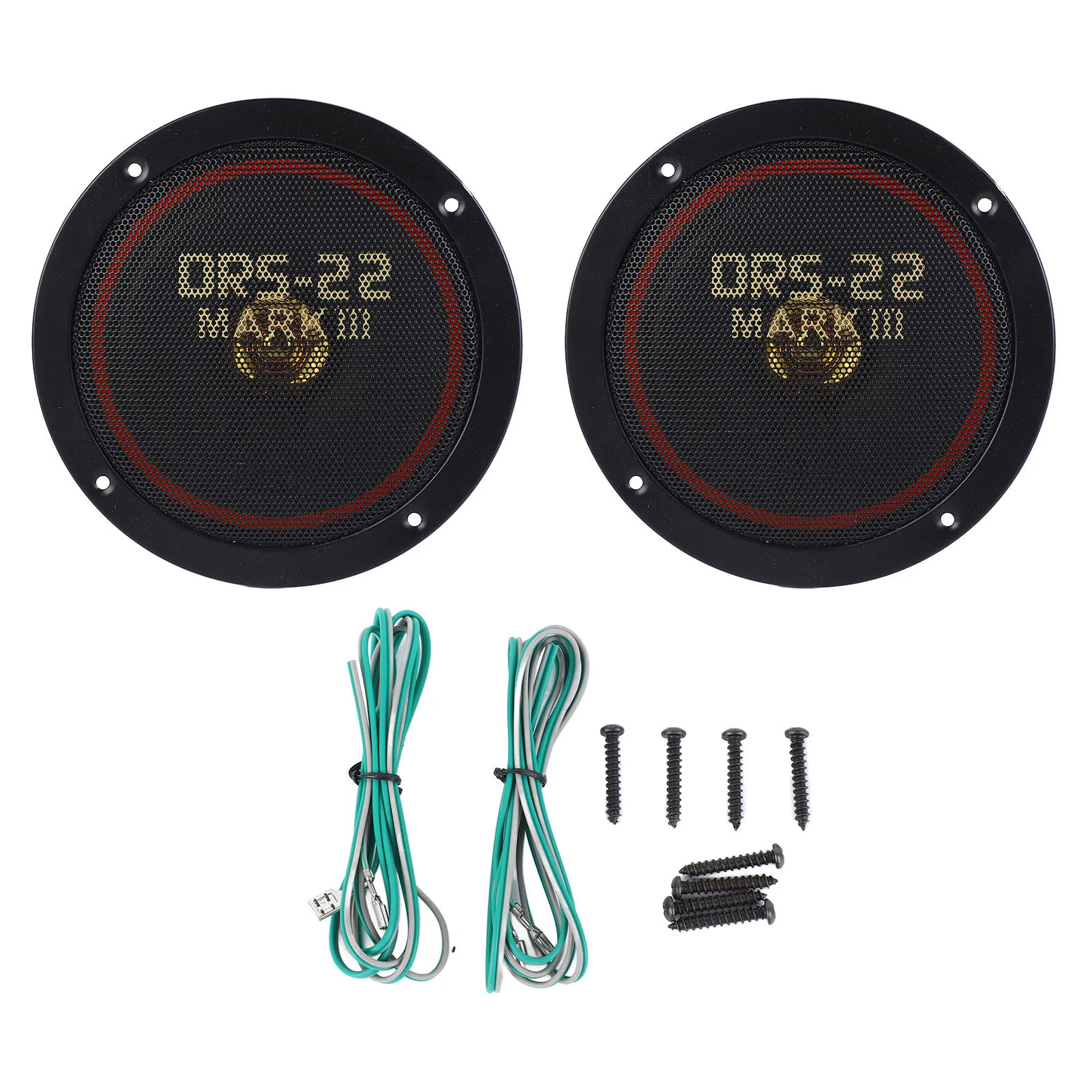 مكبرات الصوت للسيارة 6in مكبر صوت محوري للسيارة عالي الدقة ستيريو باس مكبرات الصوت مجموعة مكبرات صوت للسيارة نظام مكبر صوت للسيارة #1