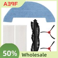 A39F Top HEPA Filter Main Brush Side Brush Mop Cloth For 360 C50 G50 Smartai Robotic Vacuum Cleaner Spare Parts Accessories