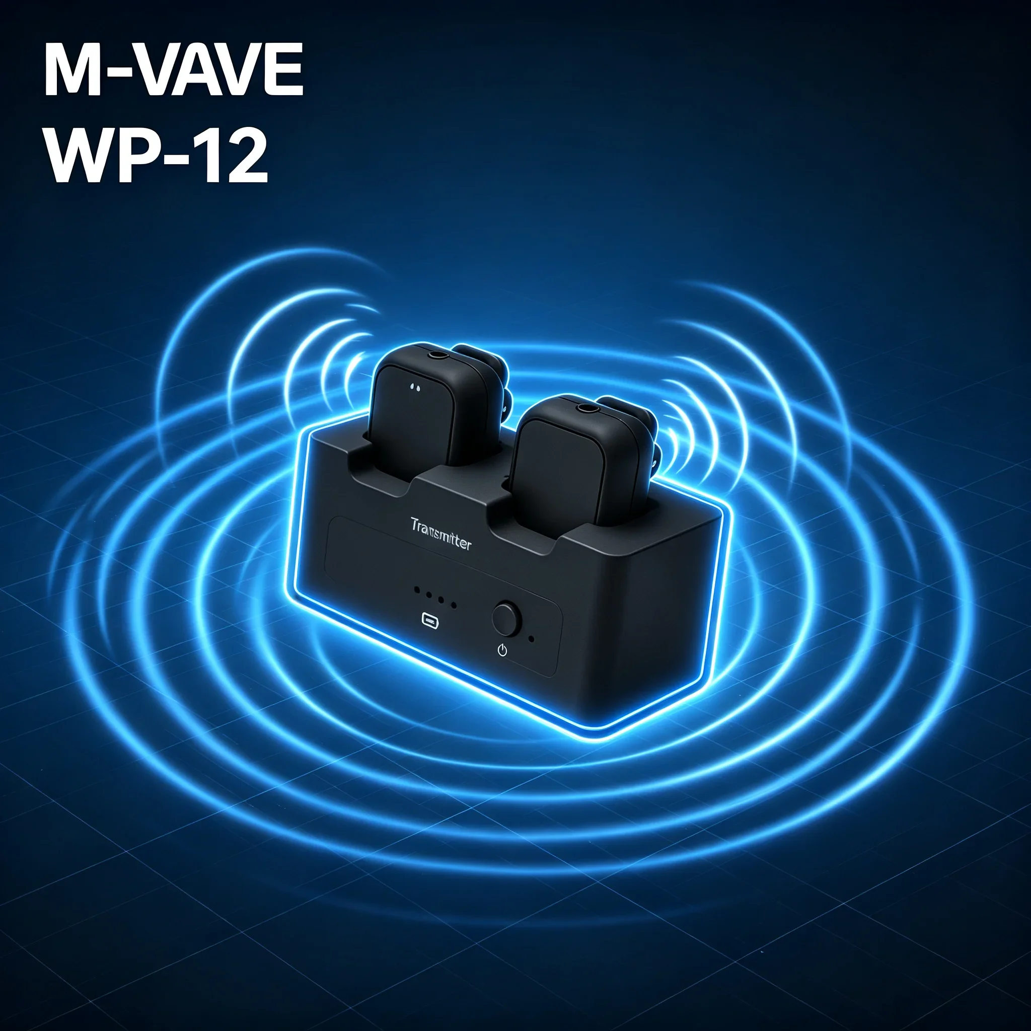 M VAVE WP 12 Wireless In Ear Monitor System Transmitter Receiver 2 4GHz 24bit 48KHz For Electric Guitar Live Stage Best Gift
