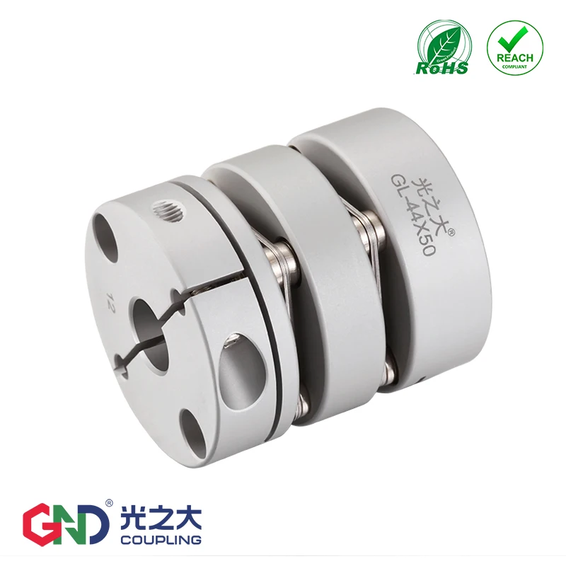 Shaft coupling stepper motor coupler clamp disc  GL- D19mm L27mm  inner diameter: 3 to 8mm flexible couple