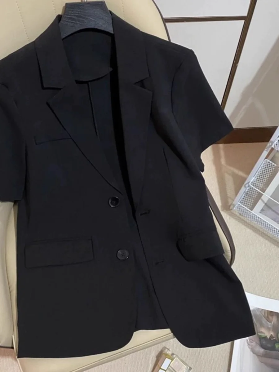 

Мужской повседневный костюм больших размеров, свободный крой, летний, универсальный, легкий, модный, для подростков...