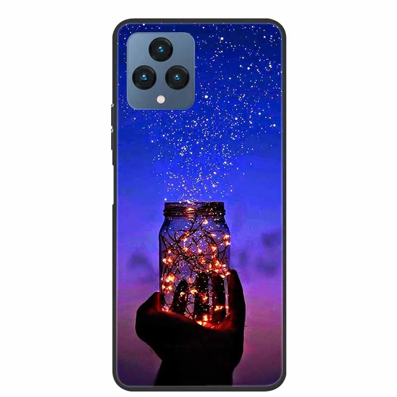 For T-Mobile REVVL 6 5G Case Lovely Soft Silicone TPU Coques for TPhone T Phone 5G Shockproof Covers Capa On REVVL6 Cool Shells