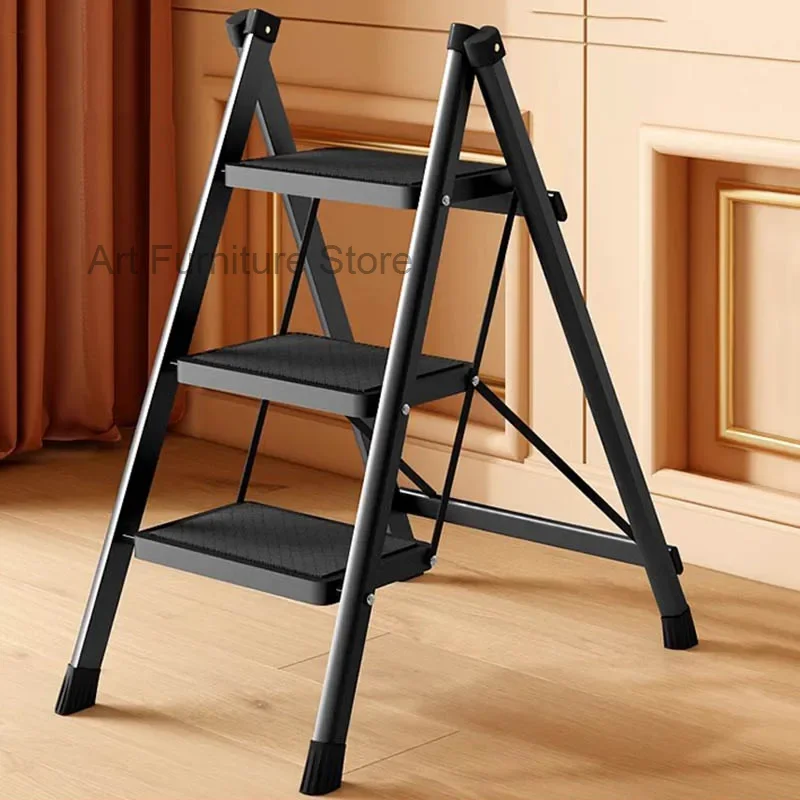 Foldable Multifunction Step Stools Outdoor Luxury Decorative Scaffolding Mini Ladders Bathroom Metal Merdiven Home Furnitures