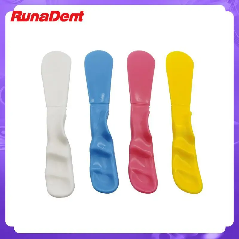 

Disposable Dental Mixing Knife Colorful Plastic Plaster Mixing Knife for Dentist Lab Cement Powder Mold Impression Materials