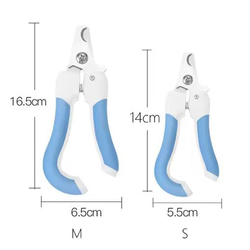 Professional Pet Nail Clipper Stainless Steel Trimmer