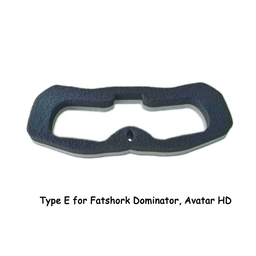 Fatshark V1 V2 V3 HD2 HD3 HDO HDO2 VTTA6 Dominator Foam Padding Sponge Eye Pad Cool Color New Release Hot Sale